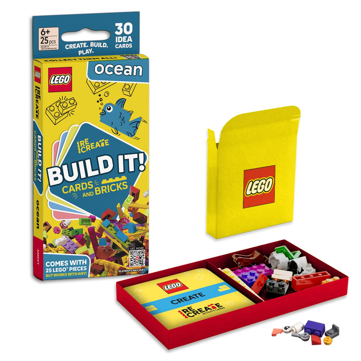 LEGO: Build IT! Cards and Bricks – Animals | Creative Building Ages 6+