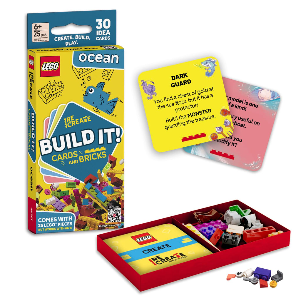 LEGO: Build IT! Cards and Bricks – Animals | Creative Building Ages 6+