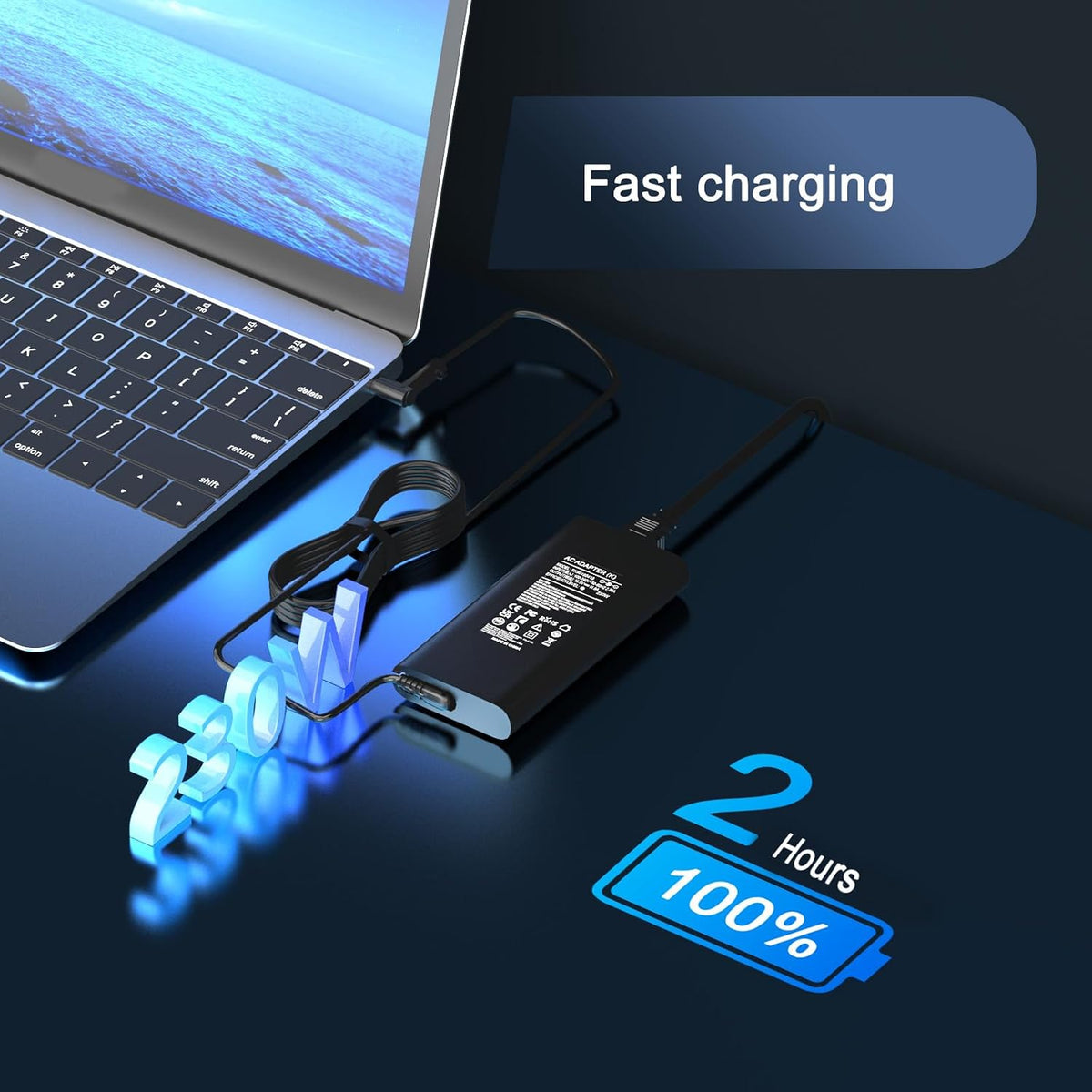 230W Laptop Charger Compatible With HP Omen OMEN Victus ZBook Fury Series