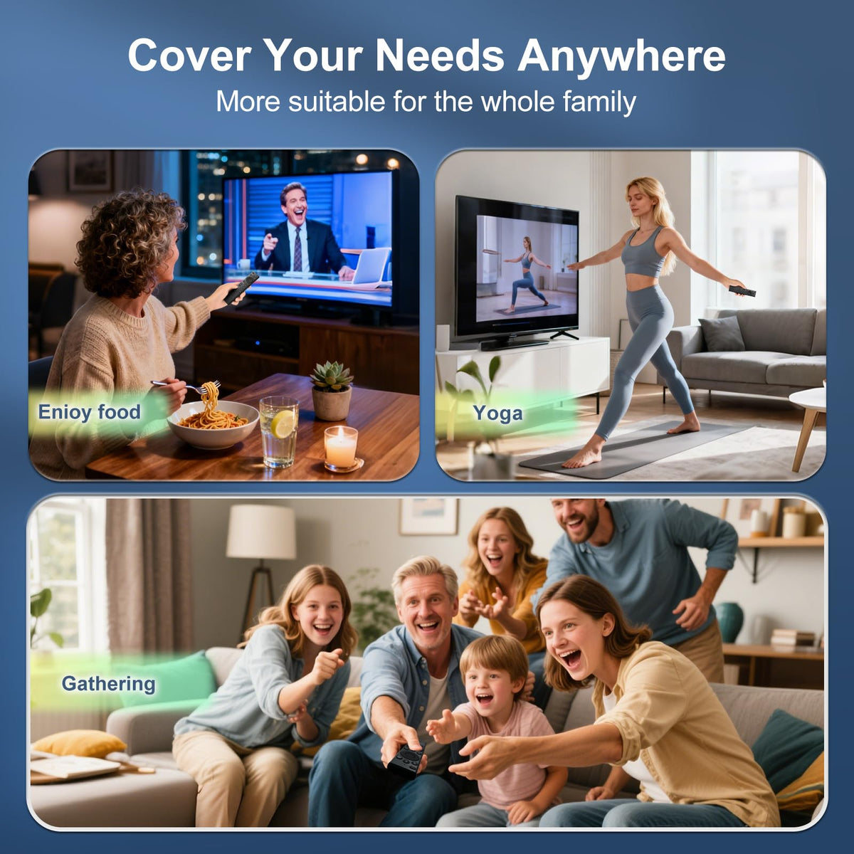 Universal Replacement for LG Smart TV Remote