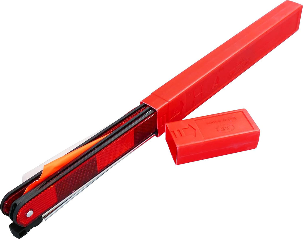Safety First Aid HypaDrive Safety Red Warning Triangle, Foldable with Case
