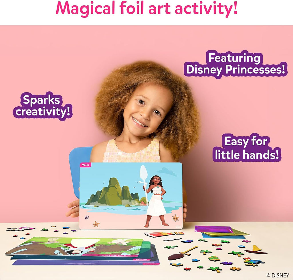 Skillmatics Foil Fun Disney Princess, Foil Art & Craft Kit, Christmas Gift
