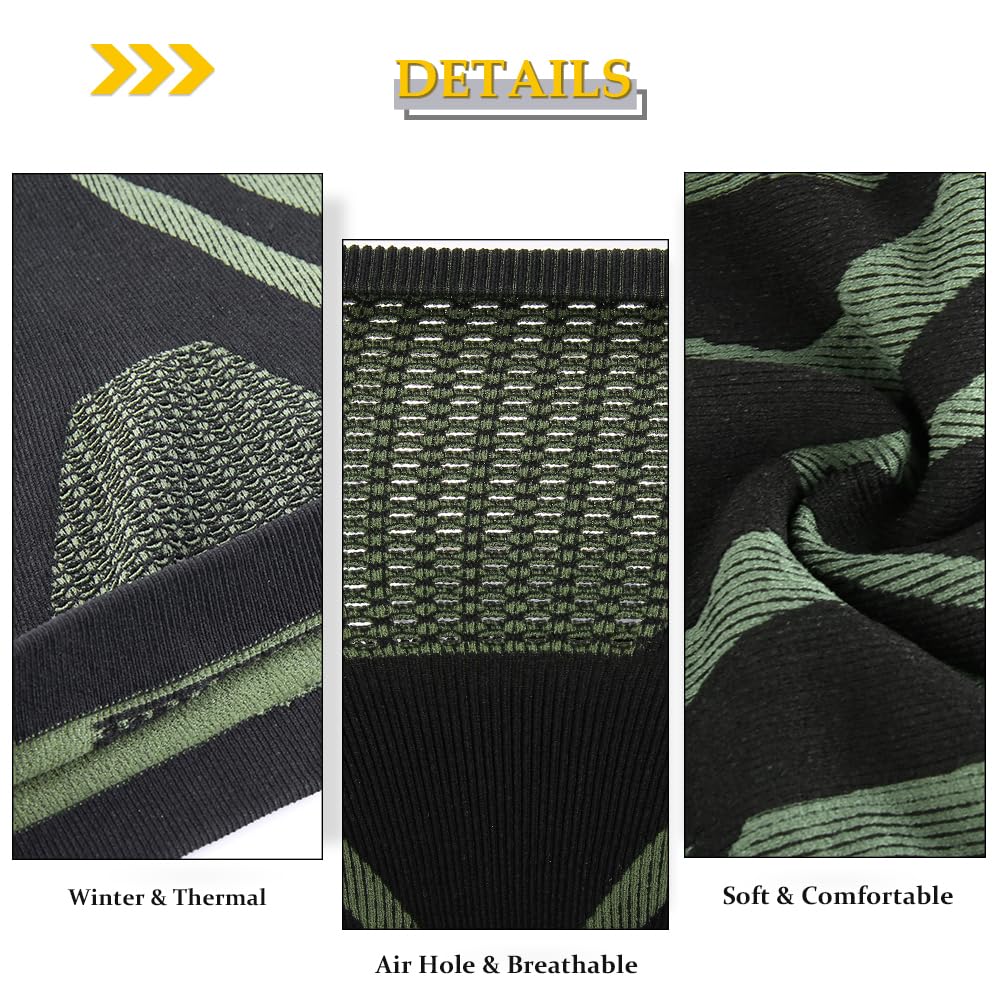 WTACTFUL Winter Neck Warmer Gaiter Windproof Face Mask Balaclava Bandana for Ski Snowboard