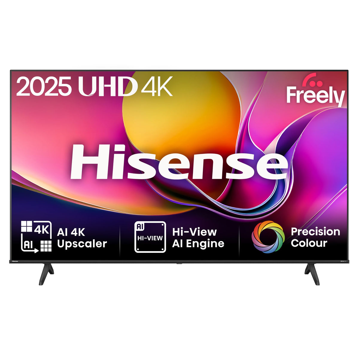 Hisense 55 Inch 55E6QTUK 4K Ultra HD Smart AI TV