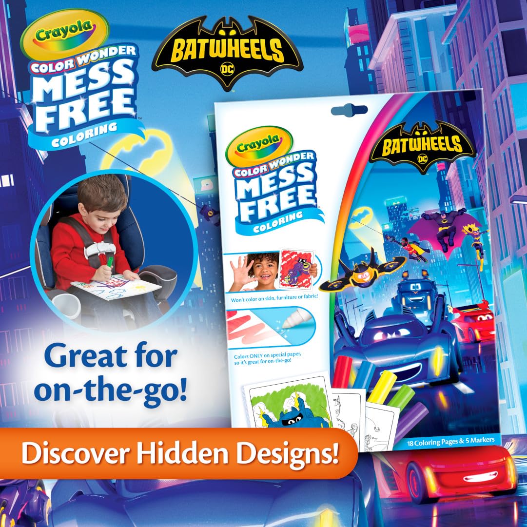 Crayola Color Wonder Mess Free Coloring Activity Set (30+ Pcs)