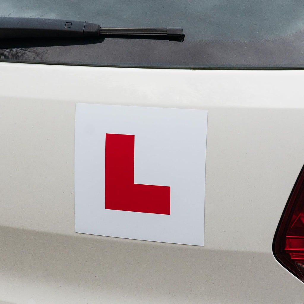 AA Magnetic L Plate, White, Pack of 2