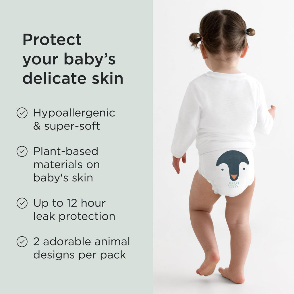 Kit & Kin Premium Baby Nappies Size 2, 4-8 kgs / 9-18 lbs, Pack of 152