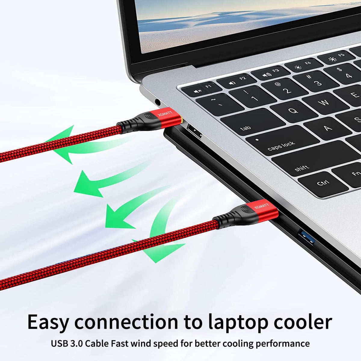 USB 3.0 Cable 2M,5Gbps High Speed Transfer USB Type A Male to Male Lead