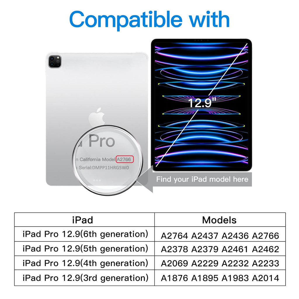JETech Screen Protector for iPad Air 11" M4/M3/M2, 2-Pack