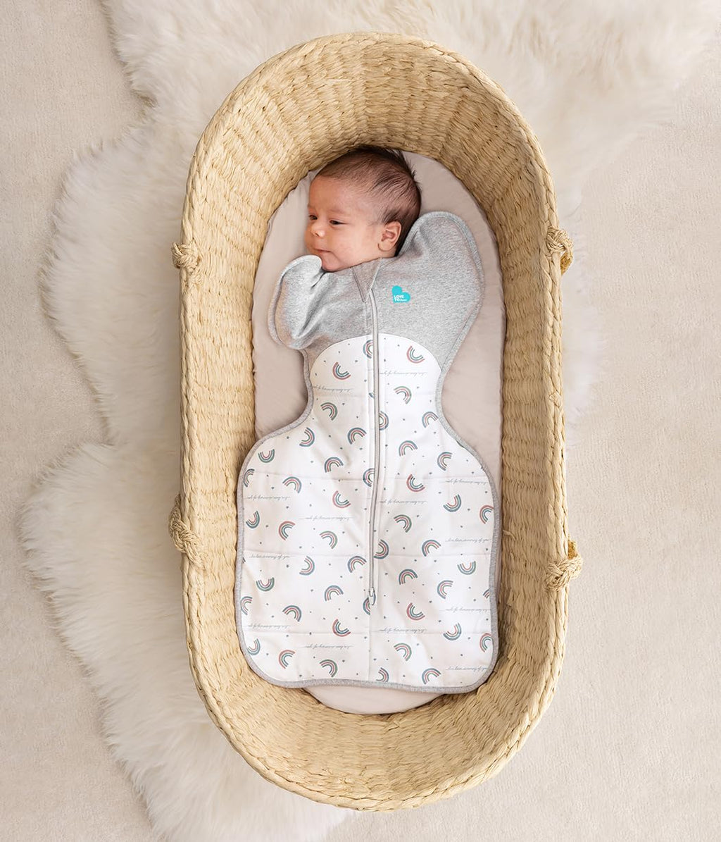 Love To Dream Swaddle Up, S 3.5-6kg, White Dreamer, 2.5 Tog
