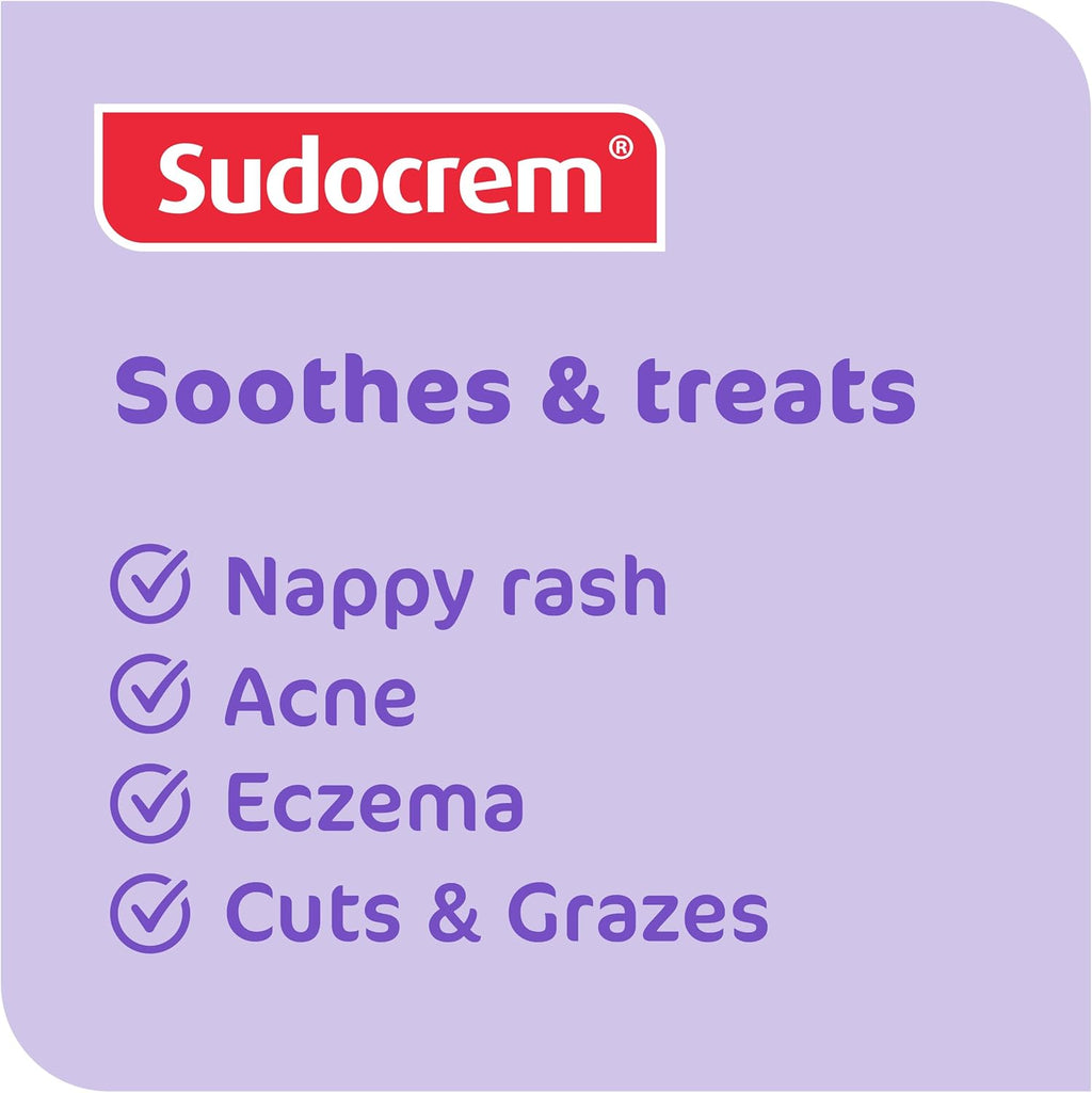 Sudocrem® Antiseptic Healing Cream, Zinc Oxide Cream, 175g