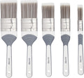 Harris Seriously Good Paintbrush Set, 5 Brush Pack, 1 x 0.5, 1 x 1, 1 x 1.5, 2 x 2 Paint Brushes