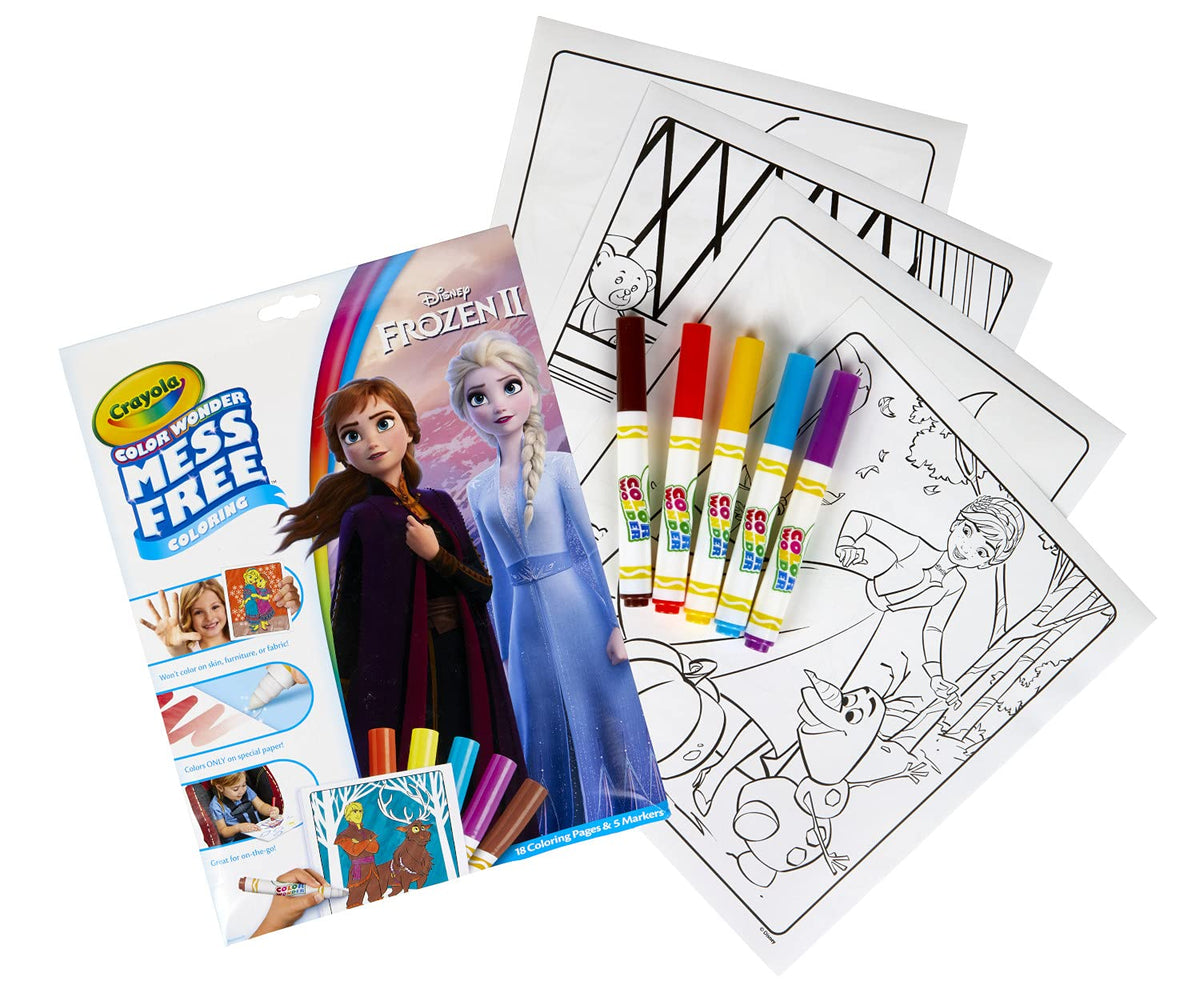 Crayola Color Wonder Mess Free Coloring Activity Set (30+ Pcs)