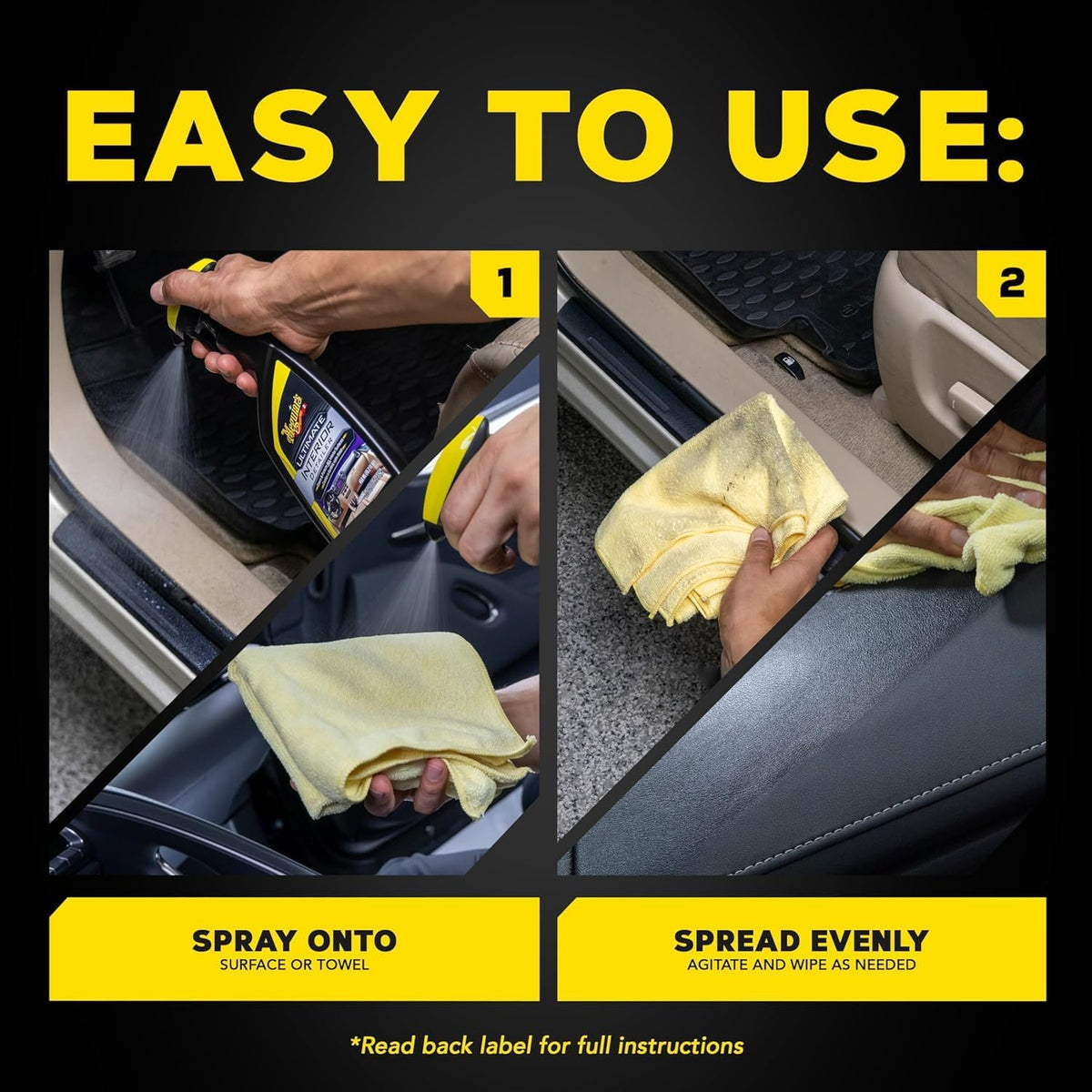 Meguiar's Quik Interior Detailer Cleaner, 473 ml