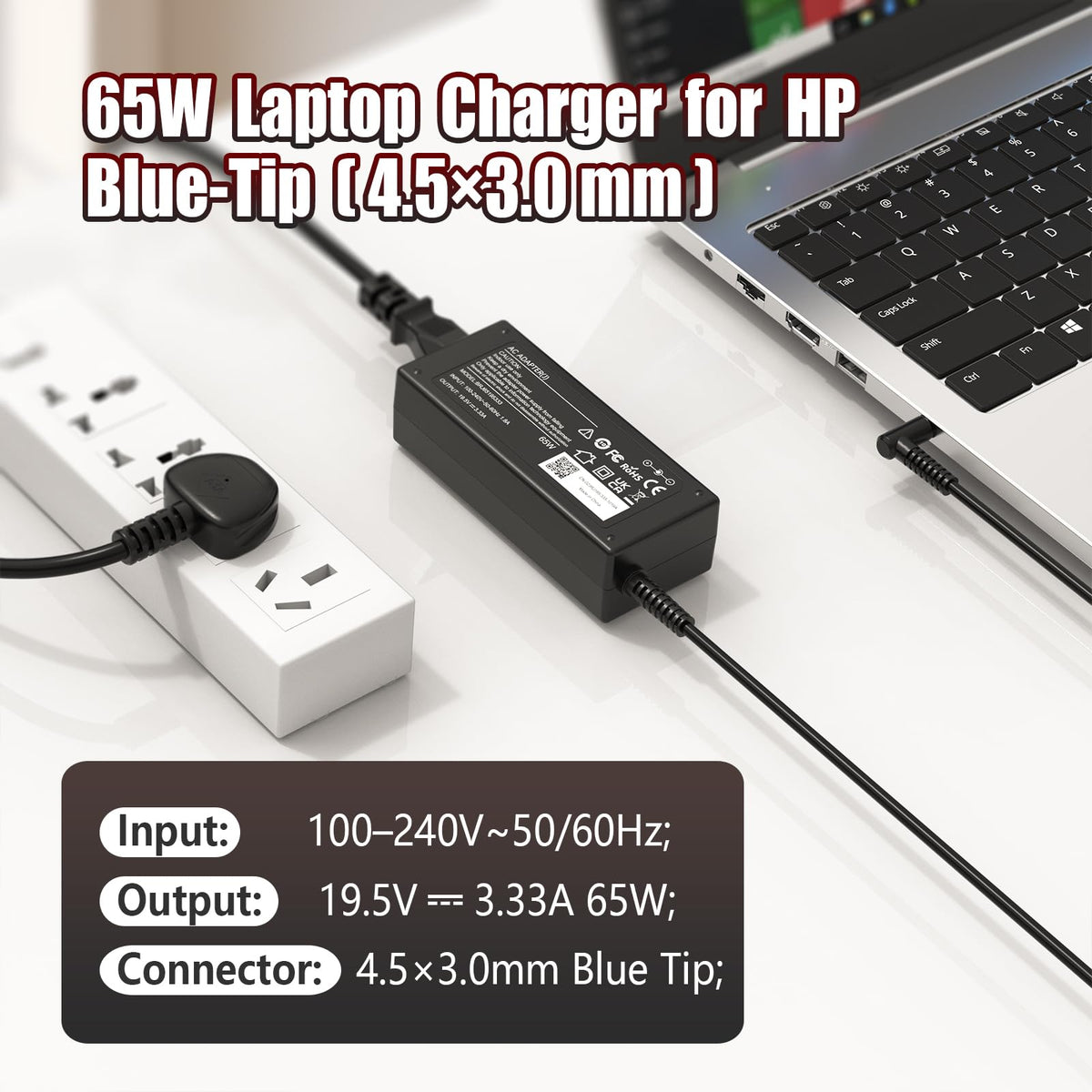 12V/24V 100W Car Laptop Charger USB C Compatible with MacBook Lenovo Dell