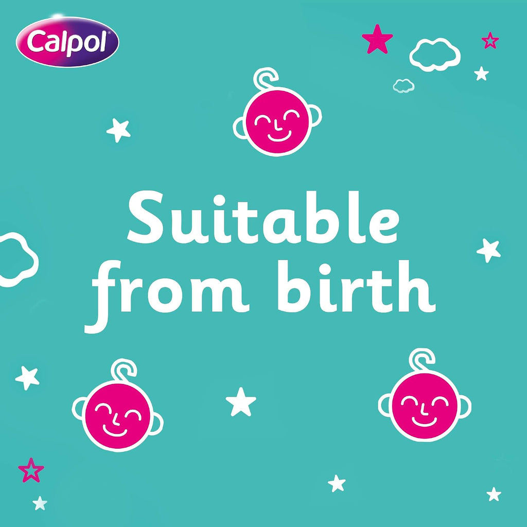Calpol Saline Nasal Spray (1 x15ml), Calpol Decongestant Nasal Spray For Blocked Nose Relief, Non-Medicated Treatment to Wash Away Mucus, Suitable for All Ages