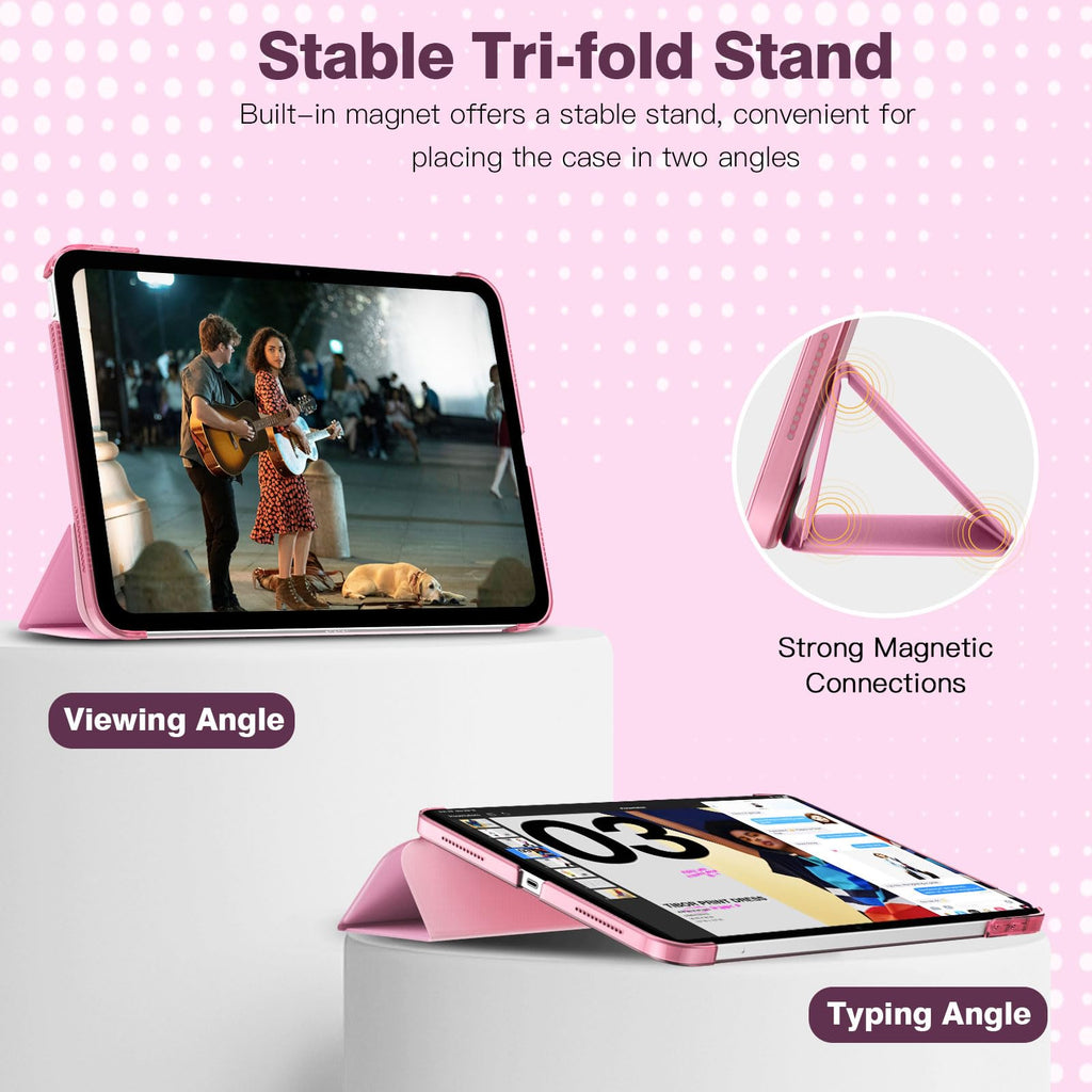 TiMOVO Case for iPad A16 11th Gen 11"/10th Gen 10.9", Colorful Flower