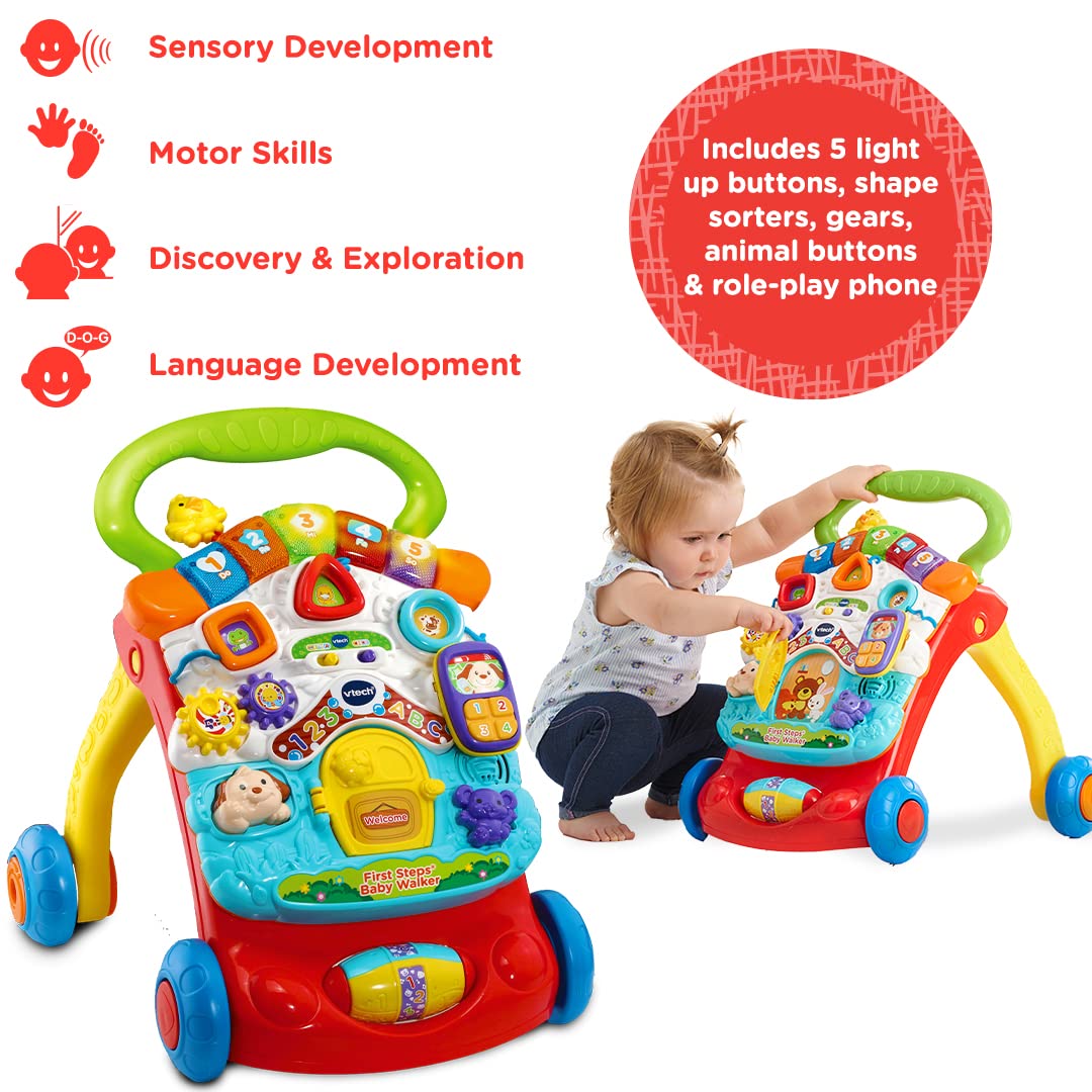 Vtech Baby First Steps Baby Walker, English
