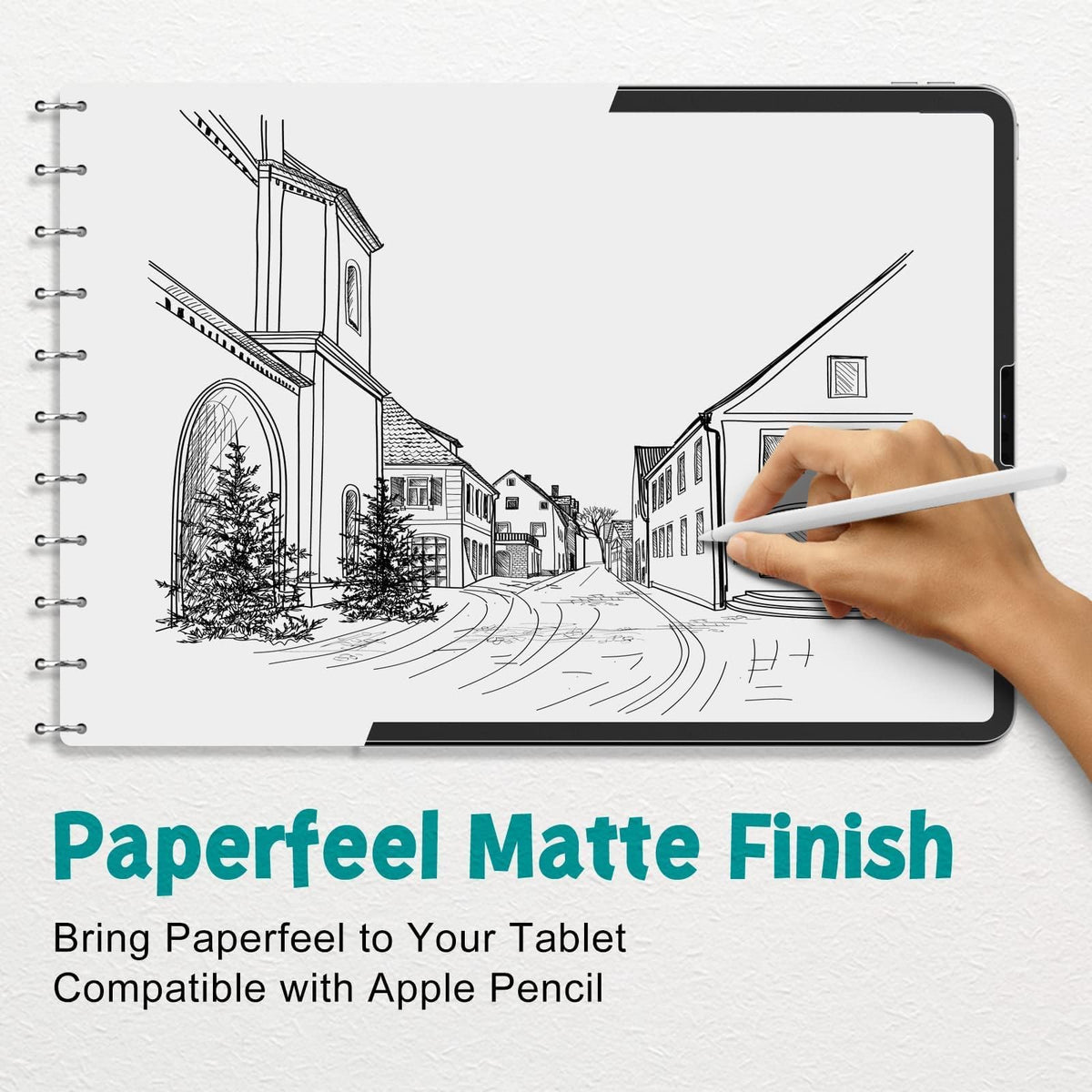 PAPERFEEL 2 Pack Screen Protector for iPad A16 11th 10th Gen 2025 2022