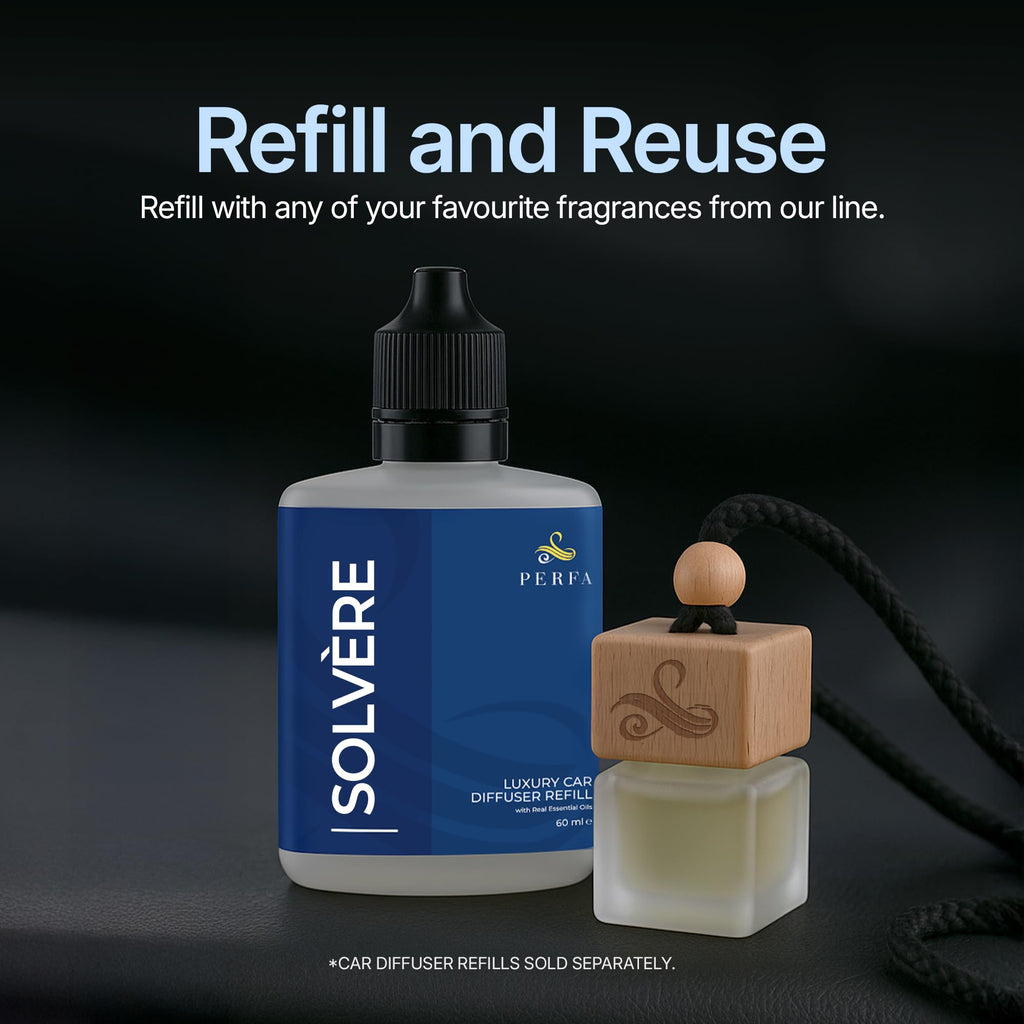Car Air Freshener for Men - Suvage Inspired Perfume Diffuser Home by Perfa