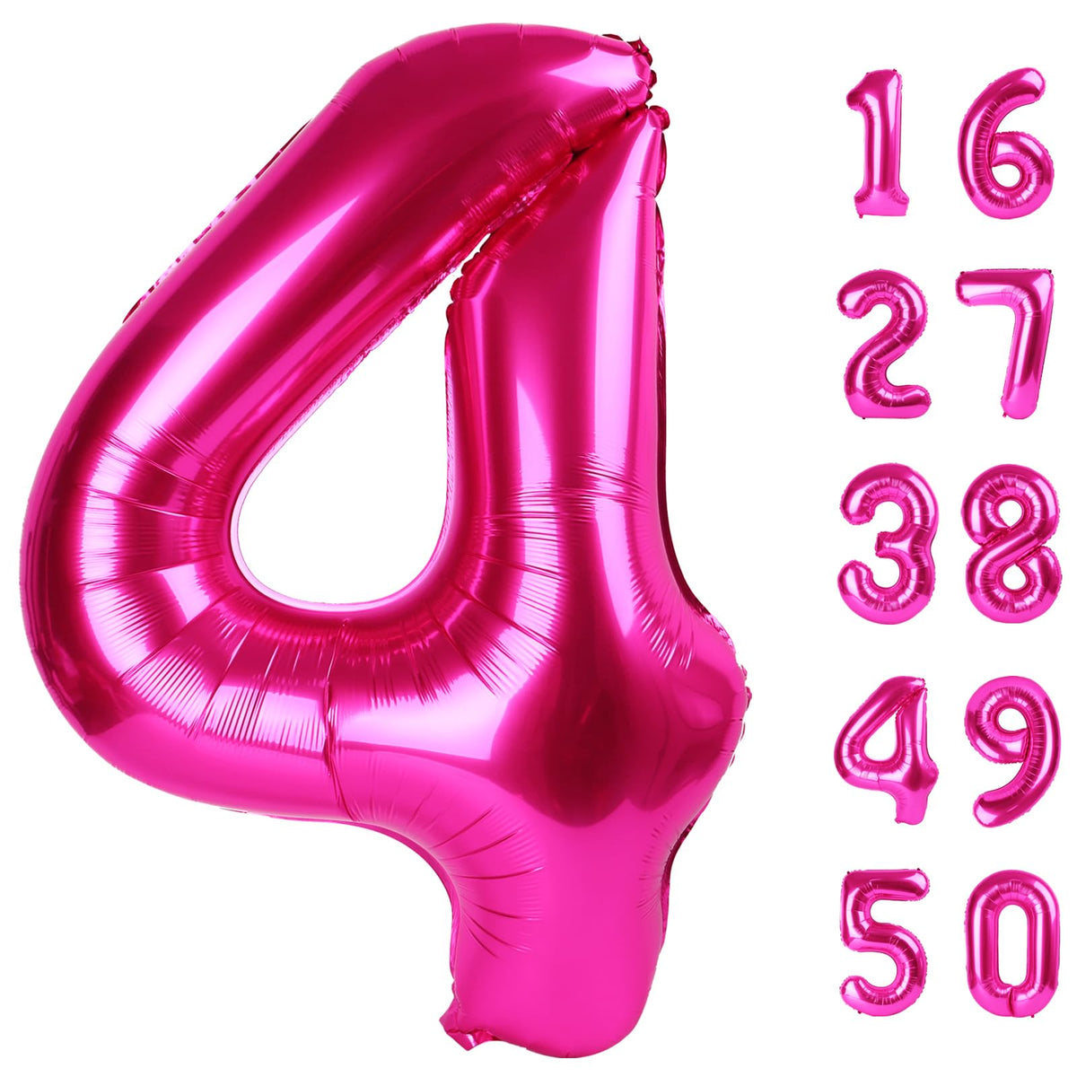 40 Inch Green Number 3 Balloons Foil Digital Helium Number Balloons