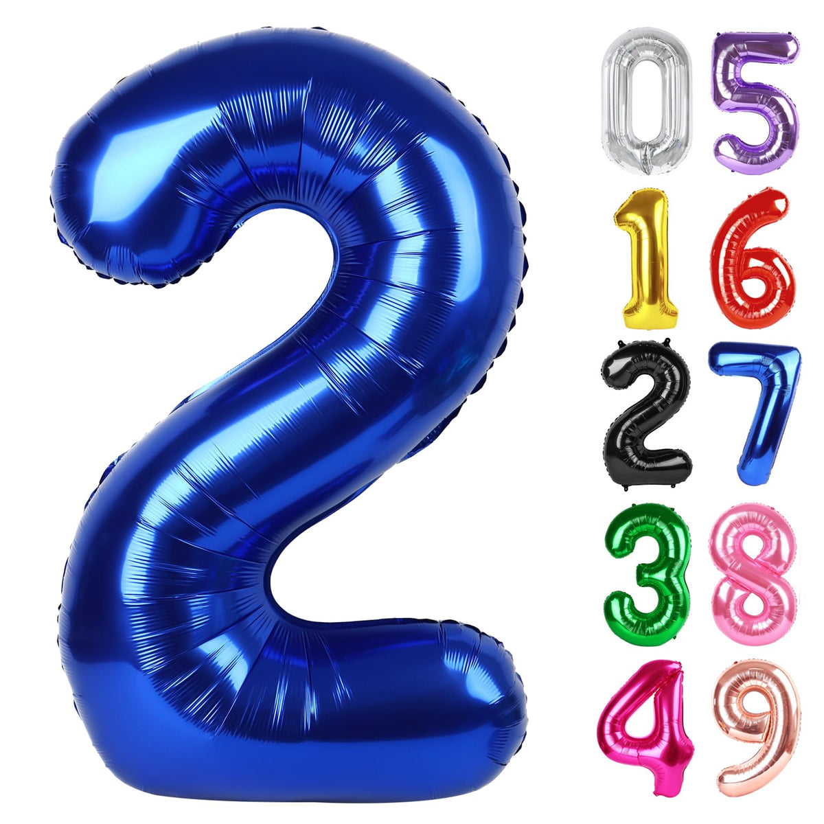 Laser Silver 6 Balloon - Number Balloon 40 Inch, 6th Hot Pink Decorations