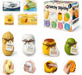 4 Pack Crunchy Squishy Stress Ball,Mango Pudding Peanut & Soap ASMR Fidget