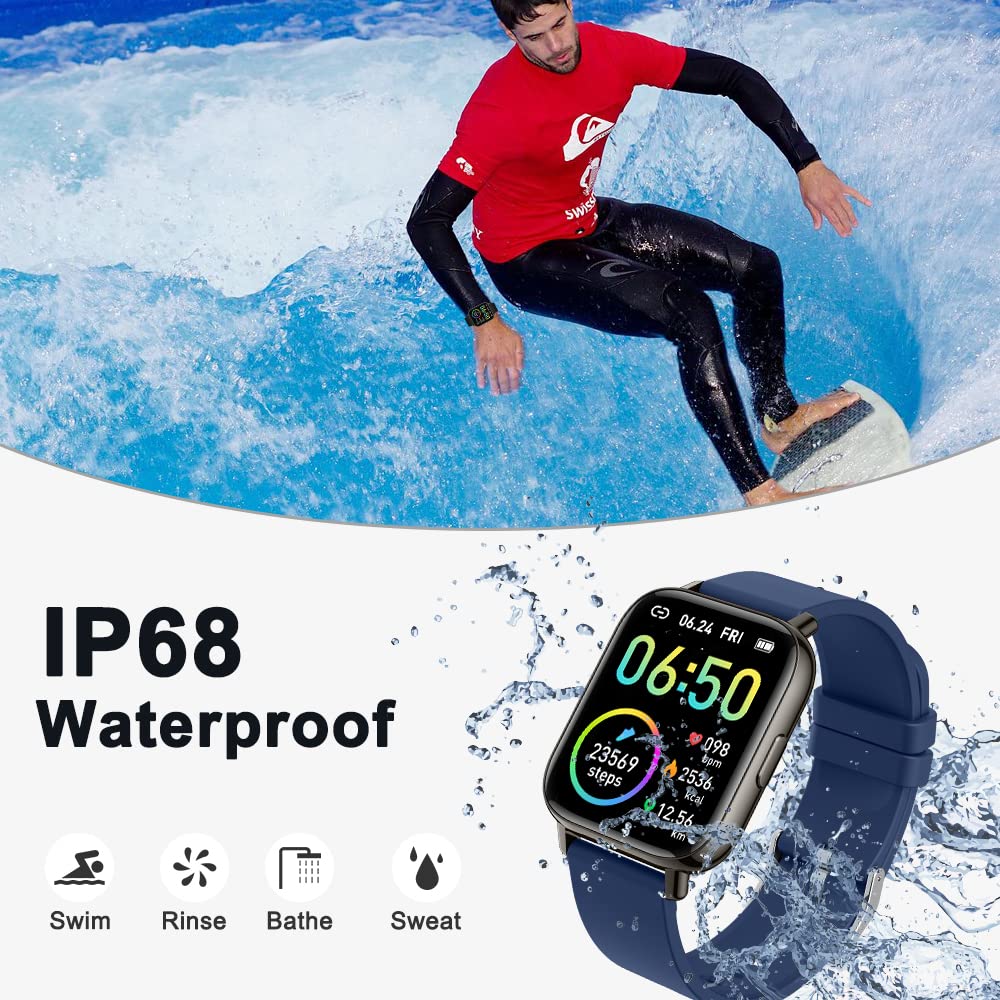 Motast Smart Watch, Fitness Tracker 1.69'' HD for Men Women,