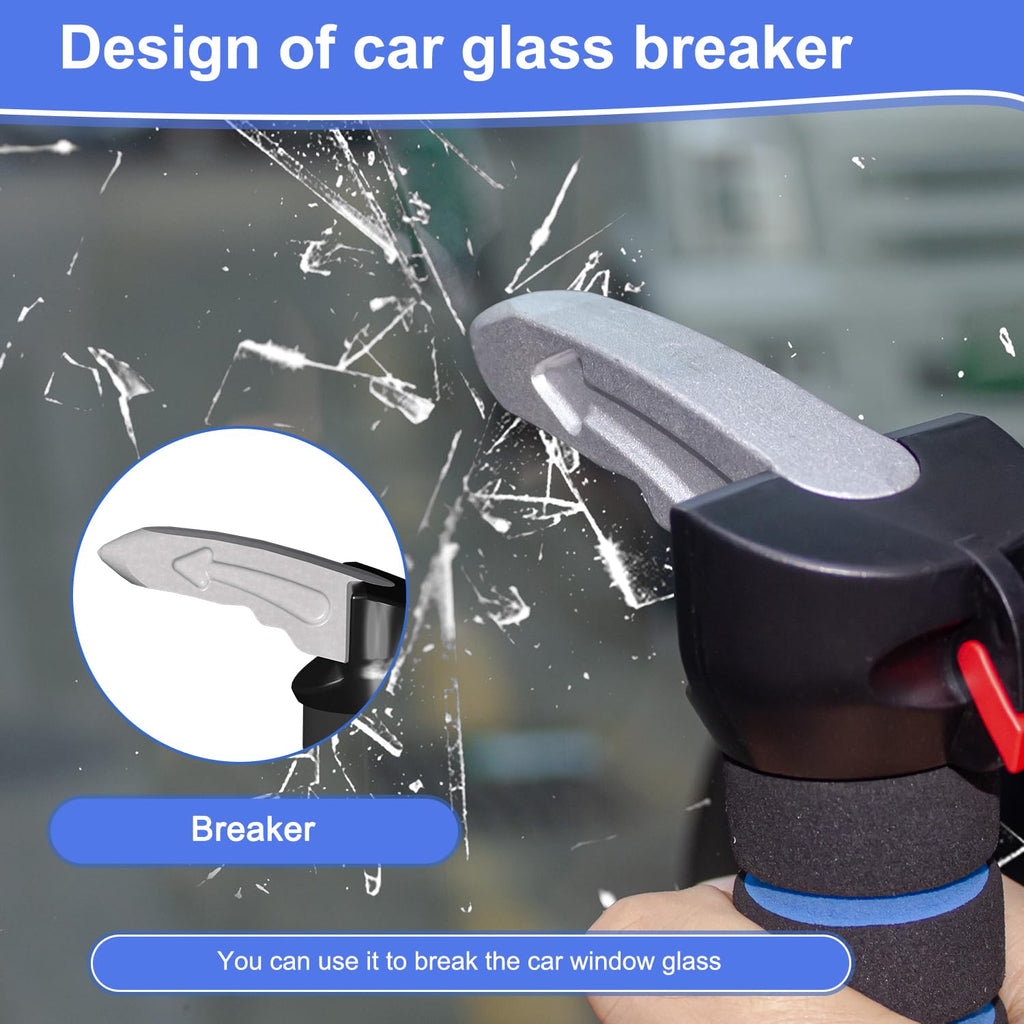 3 in 1 Car Door Handle for Disabled Elderly,Car Handle Mobility Aid,Car Handle Assist Support Multifunction,Latch Handle for Seniors and Handicap (1 Pack-Red)