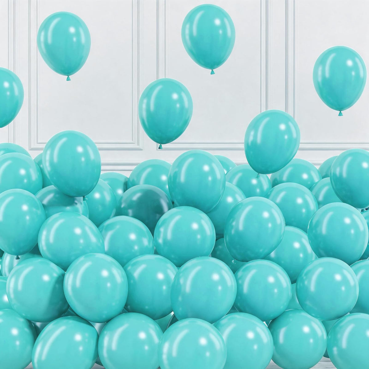 Togvu Black Balloons, 50Pack 5 Inch Small Mini Black Latex Party Balloons