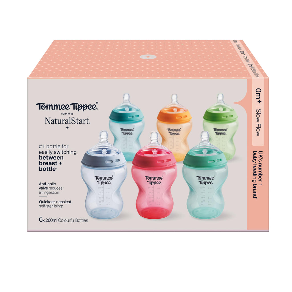 Tommee Tippee Natural Start Baby Bottle Breast-Like Teat 0m+ 260ml
