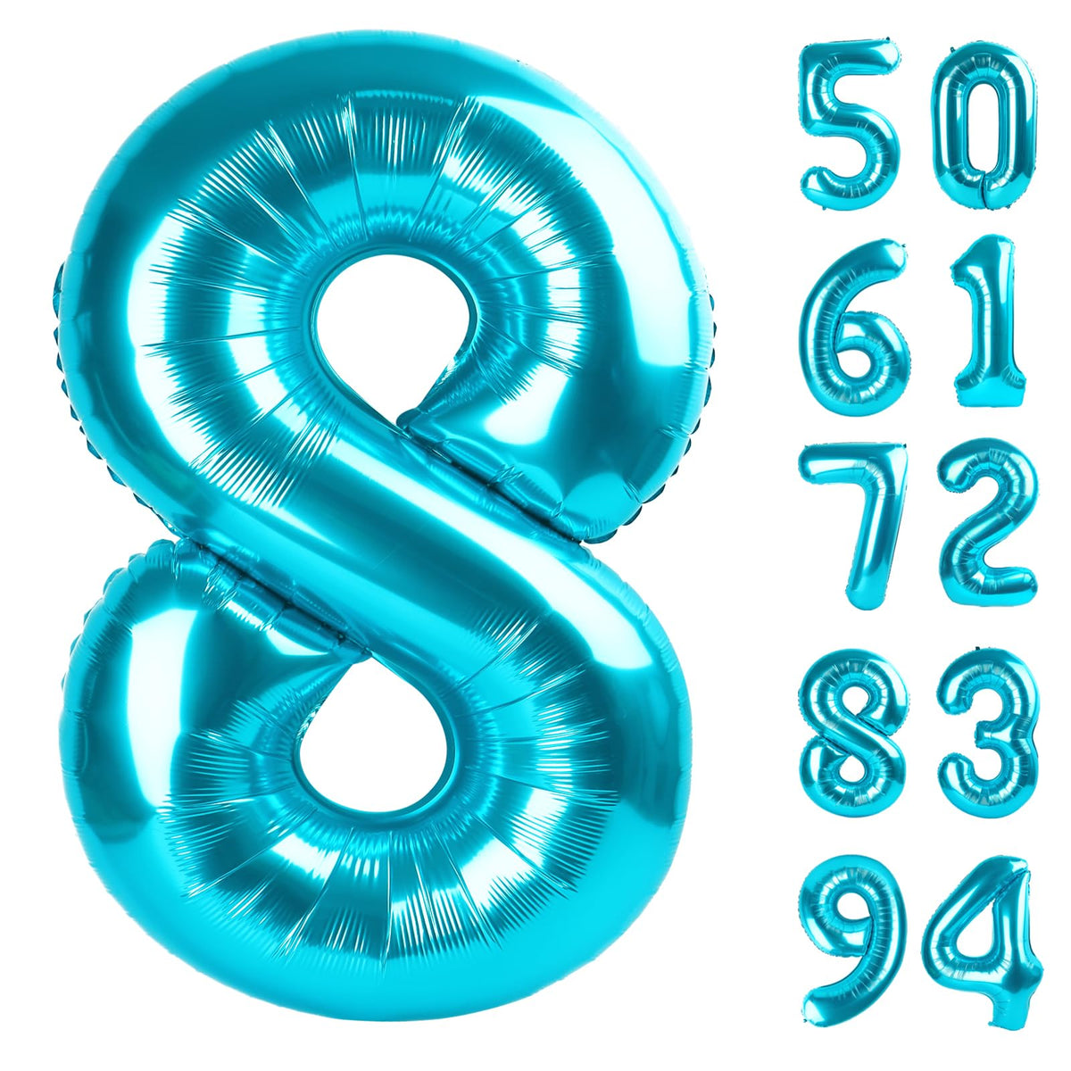 Laser Silver 6 Balloon - Number Balloon 40 Inch, 6th Hot Pink Decorations