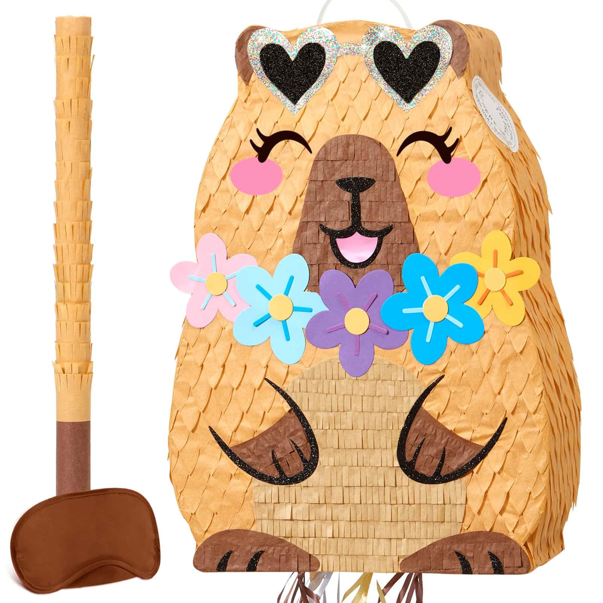 WERNNSAI Easter Bunny Piñata - Easter Rabbit Piñata, Spring Party Decor