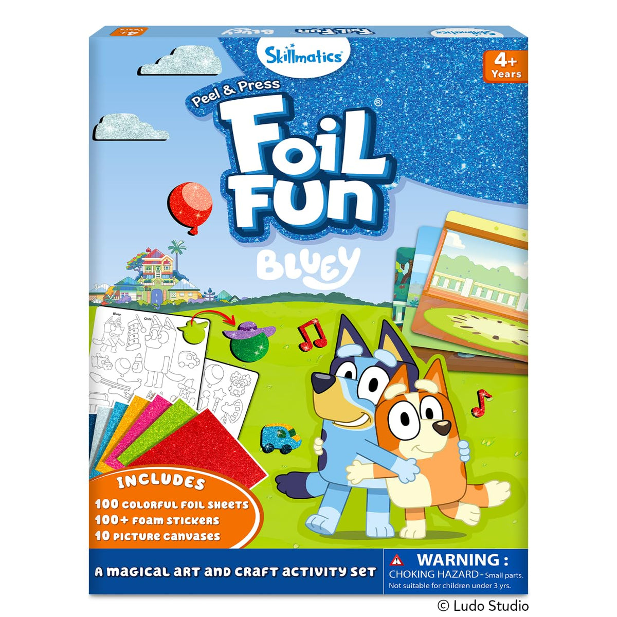 Skillmatics Foil Fun Disney Princess, Foil Art & Craft Kit, Christmas Gift