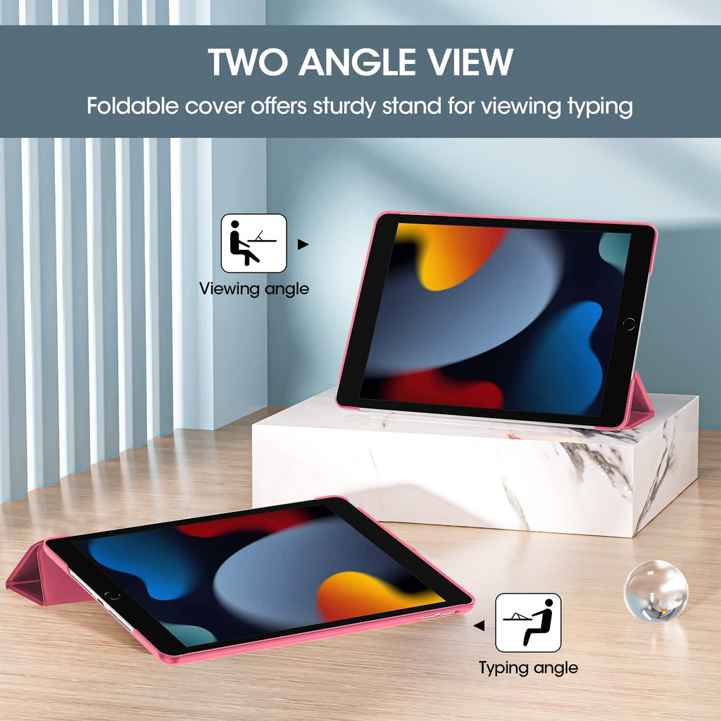ProCase for iPad 9th/ 8th/ 7th Generation Case 10.2 Inch (Black)