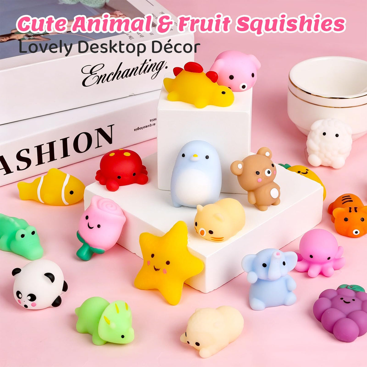 8 Pack Stress Cube ,Slow Rising Stress Balls for Adults