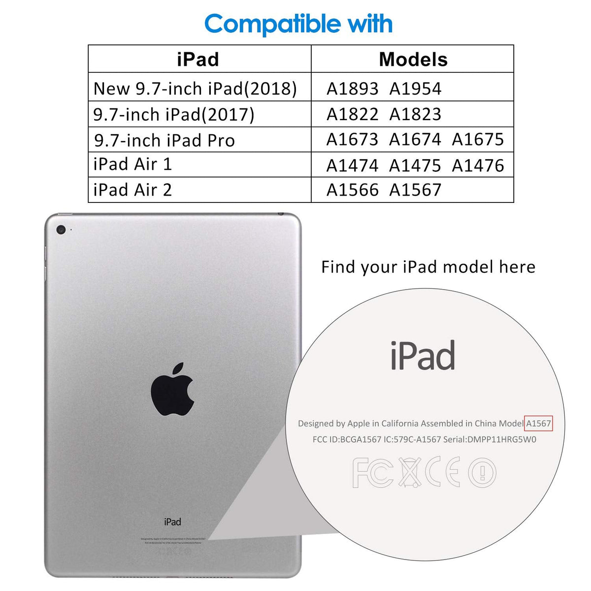 JETech Screen Protector for iPad Air 11" M4/M3/M2, 2-Pack