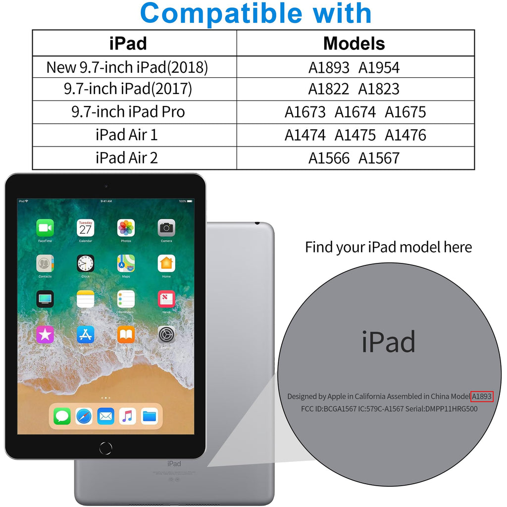 4youquality 2-Pack for iPad Pro 11" & iPad Air 5/4 10.9" Screen Protector