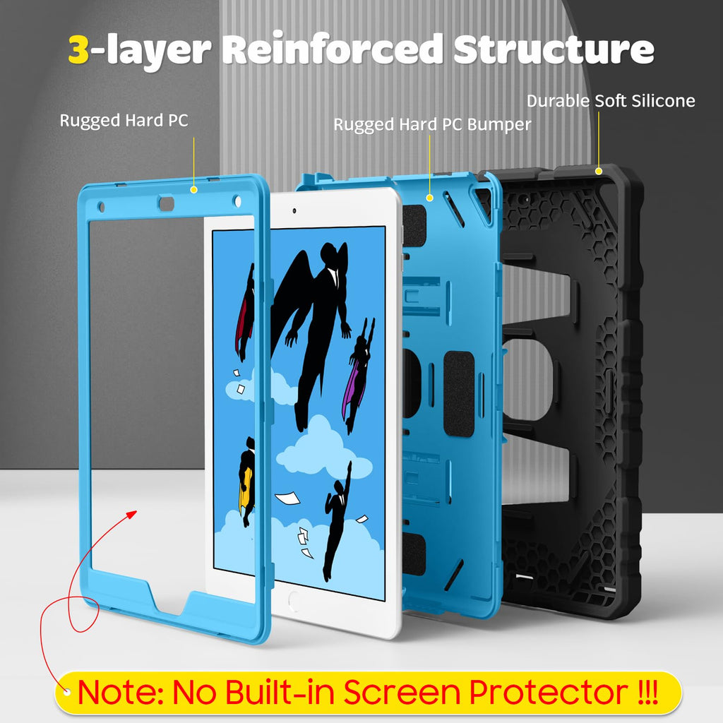 FINTIE Kid-Friendly Case for iPad 9th / 8th / 7th Generation 10.2 Inch