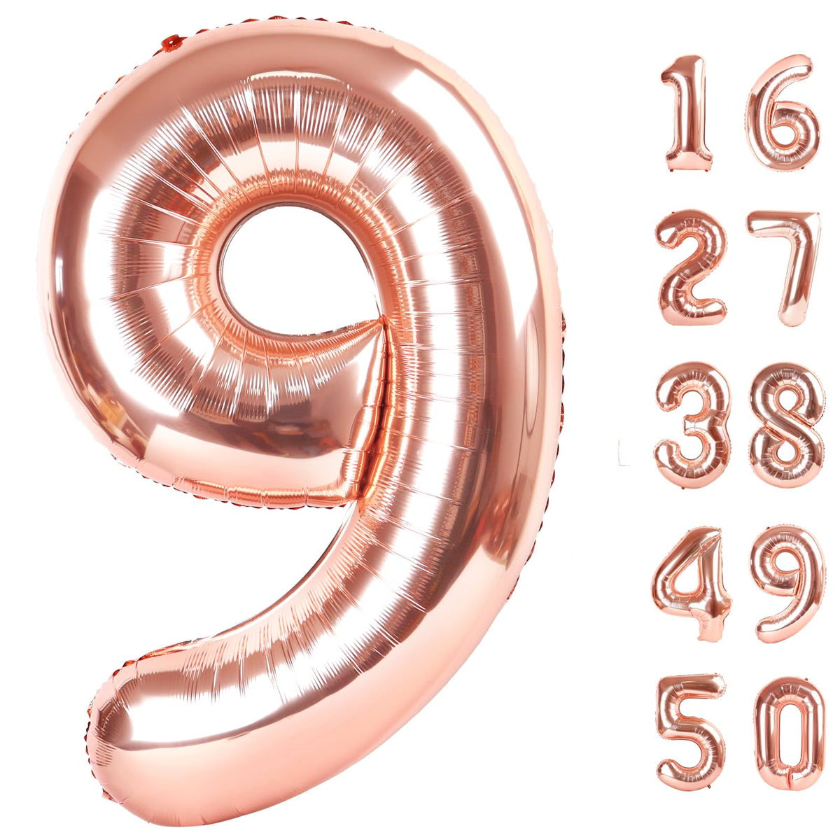 40 Inch Green Number 3 Balloons Foil Digital Helium Number Balloons
