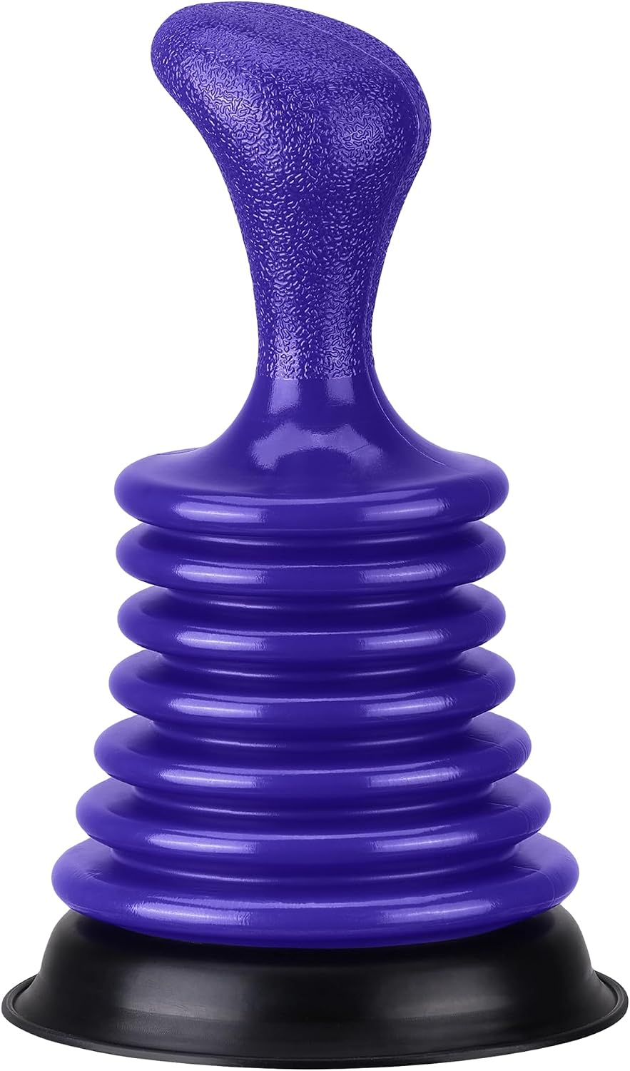 Luigi's Mini Sink Plunger for Unblocking Drains in Bathroom Kitchen Sink Bath and Shower - Small Powerful Commercial Style Plumbers Plunger - Bellow Plunger Sink Unblocker