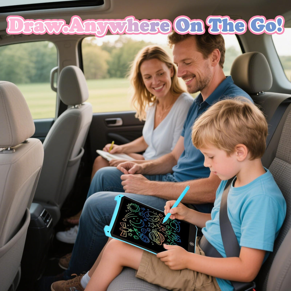 EooCoo Kids LCD Writing Tablet, Stocking Stuffers for Toddler, Travel Toys