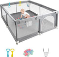 CHOLY Baby Playpen for Babies and Toddlers, Durable Play Pen