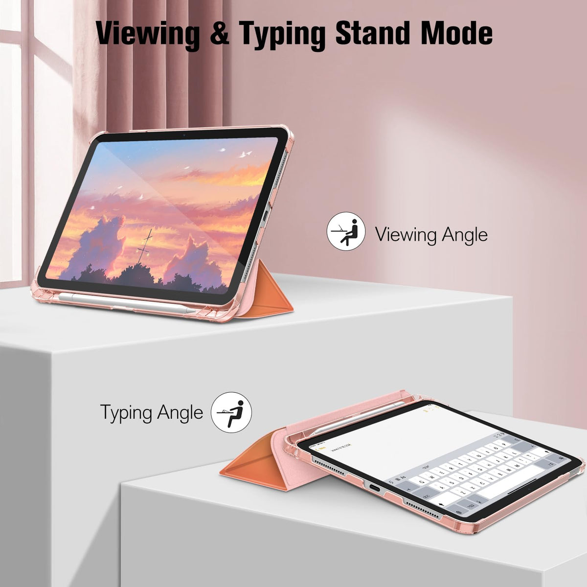 FINTIE Case & Screen Protector Set for iPad A16 11th/10th Gen 11/10.9 Inch