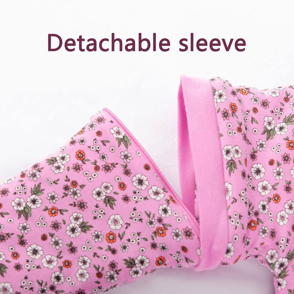 Mosebears Baby Sleeping Bag, 2.5 TOG Baby Sleep Sack with Legs,Winter Sleeping Bag with Removable Sleeves