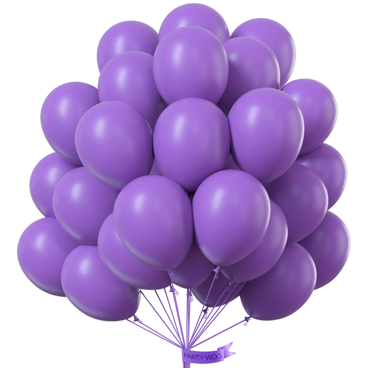 PartyWoo Light Blue Balloons 101pcs Baby Pastel Sky Aqua Blue Color 12 Inch