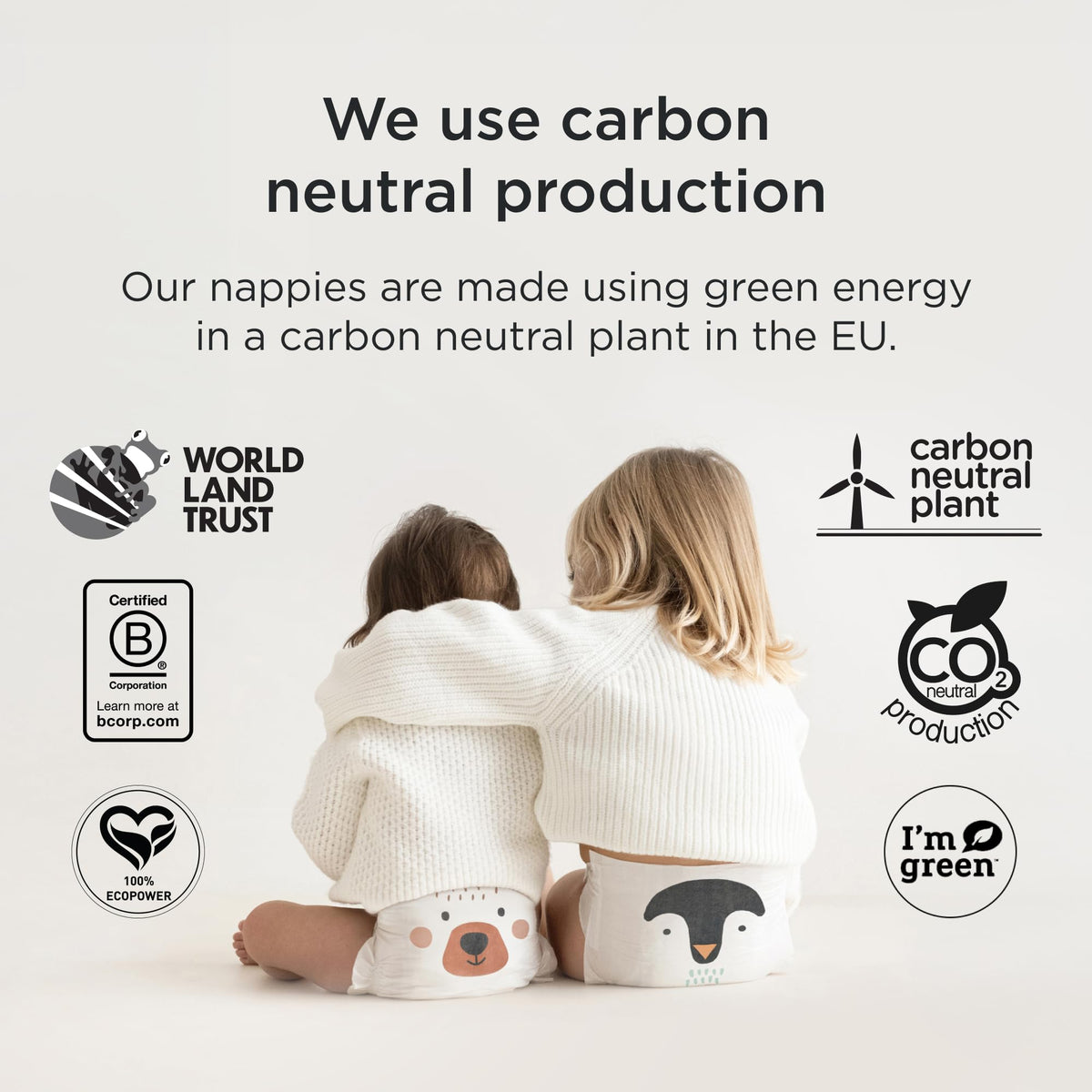 Kit & Kin Premium Baby Nappies Size 2, 4-8 kgs / 9-18 lbs, Pack of 152