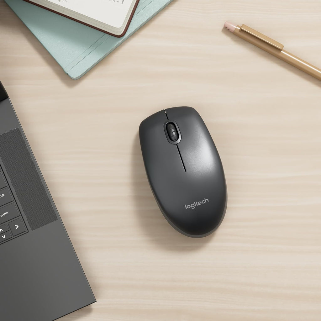 Logitech B100 Wired USB Mouse