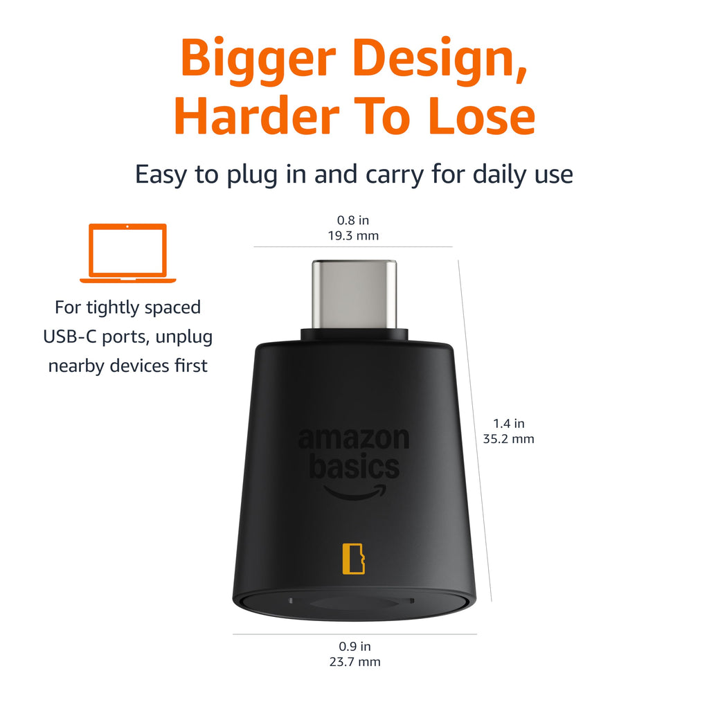 Amazon Basics 1TB Micro SD Card, Read Speed Up to 200MB/s, 1-Pack