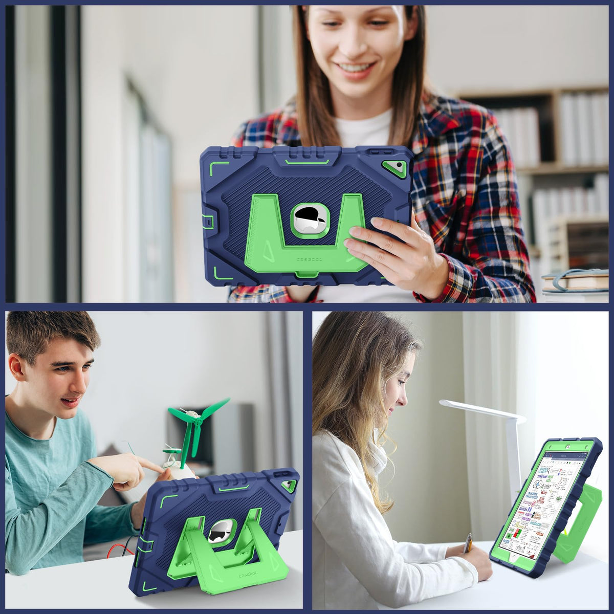FINTIE Kid-Friendly Case for iPad 9th / 8th / 7th Generation 10.2 Inch